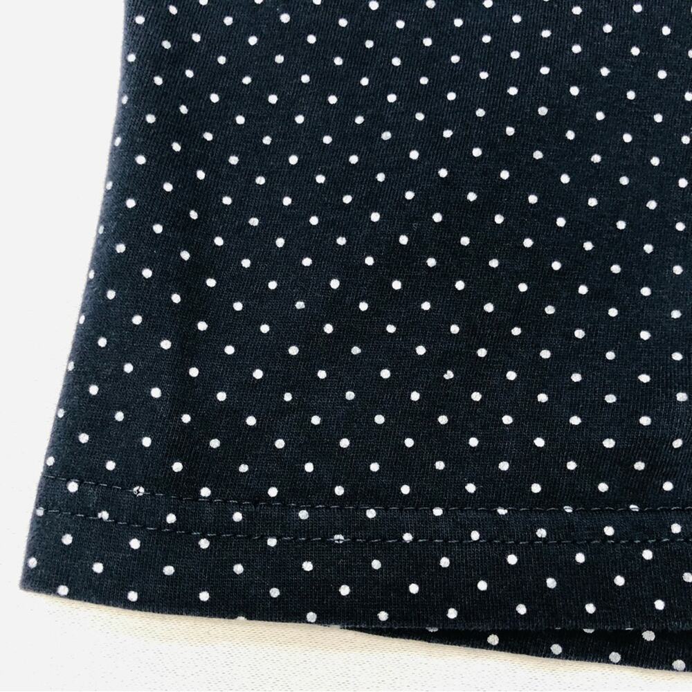 Men’s Denim & Flower Navy White Polka Dot Short Sleeve T Shirt - Picture 6 of 16